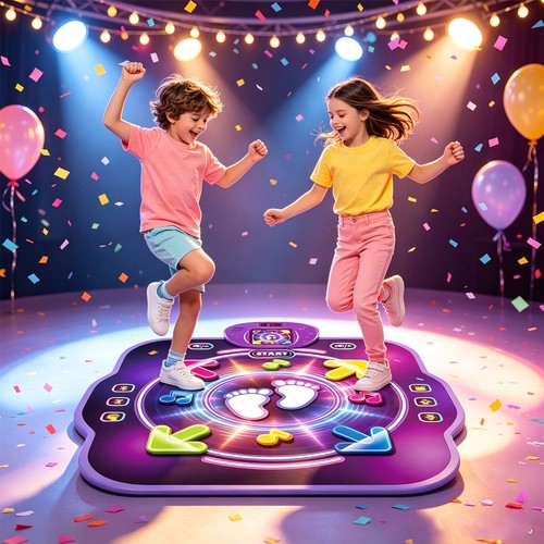 Kinder tanzmatte mit - kinder,