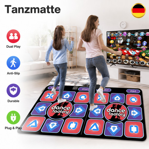 Tanzmatte doppel tanzpad - tanzmatte,