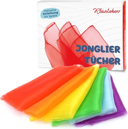 Premium jongliertücher bunte - premium,