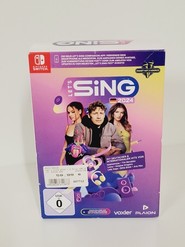 Lets sing 2024 nintendo switch - lets,