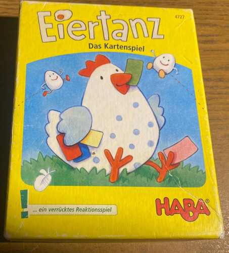 Kinderkartenspiel eiertanz - kinderkartenspiel,