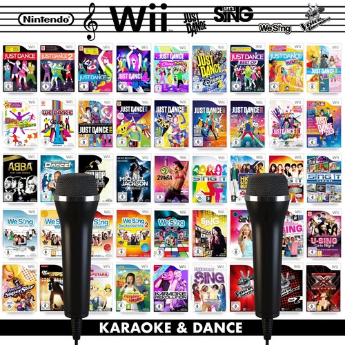 Nintendo wii karaoke - nintendo, dance